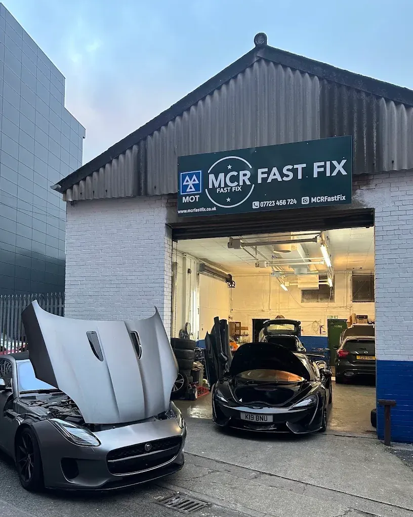 Booked in at MCR Fast Fix