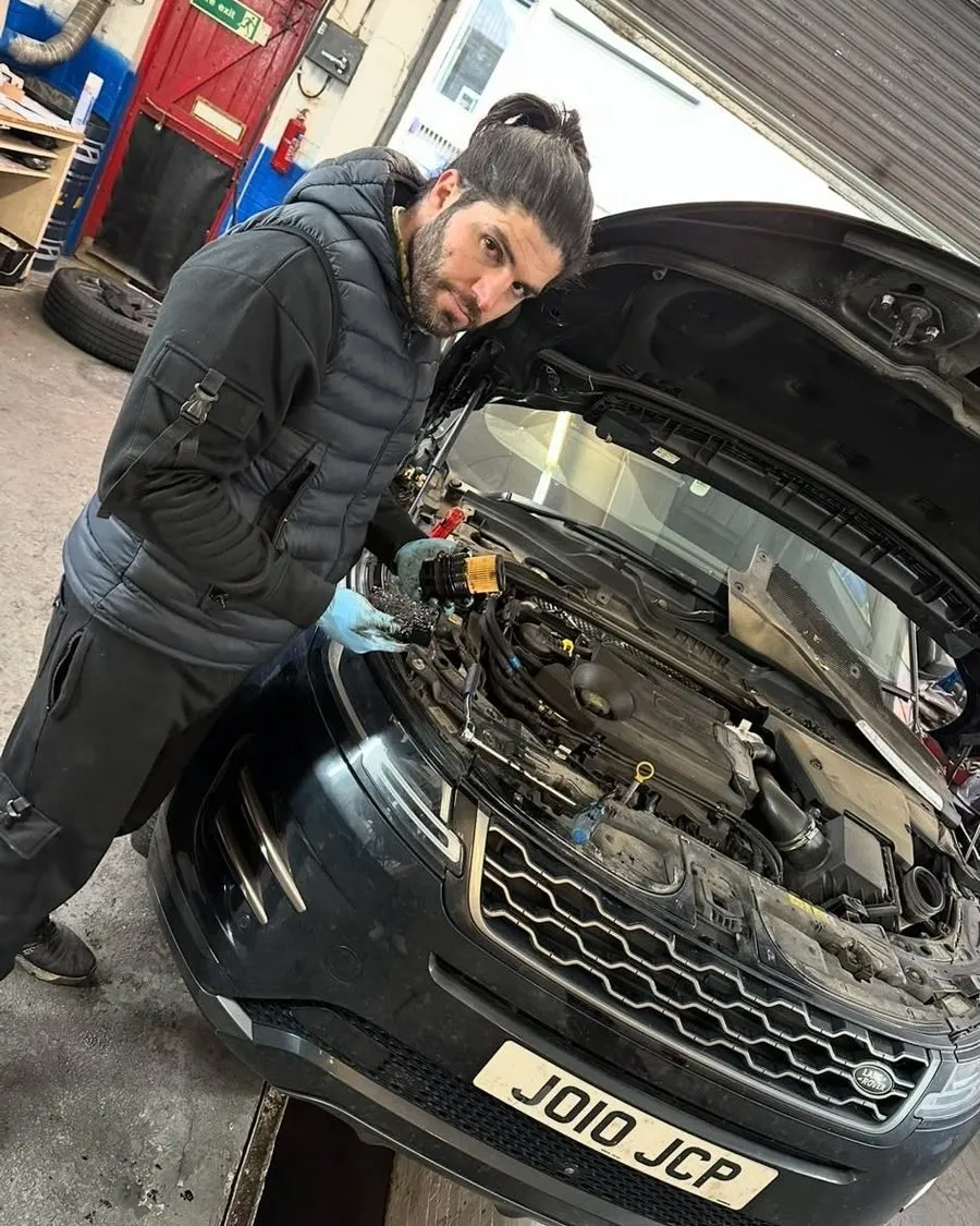 DPF cleaning at MCR Fast Fix, diesel in for a service